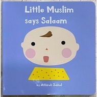Little Muslim Says Salaam by Oliek Books  | Board Book | 1 to 3 year old | Muslim Children and Toddl