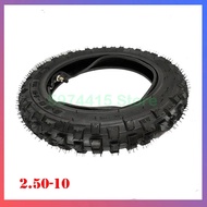Good quality 2.50-10 2.50x10 Motorcycle Scooter Tire & Inner Tube2.50*10 Fit for Honda CRF50 XR50 Ya