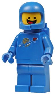 Lego minifigures  Classic Blue Spaceman 藍色太空人(A)
