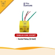 Socket Relay/Rumah Relay 3/4/5 kaki