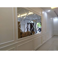 Diamonds  Bevel  7 Ft Wall Mirror