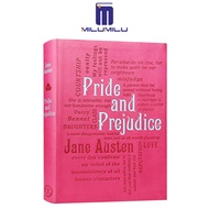 Pride And Prejudice (Word Cloud CLASSIC) ปกแข็งโดย Jane Austen หนังสือภาษาอังกฤษดั้งเดิม