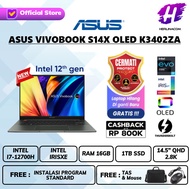 Laptop Asus Vivobook S14x Oled K3402ZA iIntel Core i7 12700H Ram 16GB 1Tb Ssd windown 11 Ori 14.5 2.8k