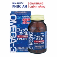 Orihiro Japanese Omega 3 fish oil oral tablet 180 capsules