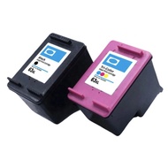 Remanufactured Ink Cartridge Compatible HP 63XL 63 Black / Color (Show Ink Levels)