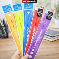 3 Flexible Ruler 20cm 30cm Many Colors - High Quality Materials, Easy to Use for Students in Grades 