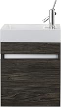 Cutler Kitchen and Bath Sangallo Space Saver Bathroom Vanity, 18 Inches