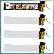 (OAKF) Sublimation Memory Film Roll Keychain Double Sided Sublimation Blank Camera Film Roll Caniste