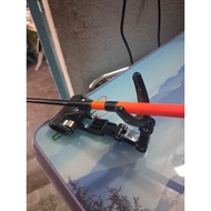 Shrimp rod holder, shrimp fishing rod holder service