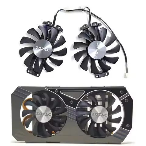 GA81S2U 75mm 4Pin GTX 960 Cooler Fan For ZOTAC GTX960 4G PCI-EDC Graphics Video Card Cooling Fan