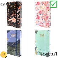 CACTU 2026 Pocket Planner, Weekly and Monthly Jan.2026 - Dec.2026 Pocket Calendar 2026, Schedule Org