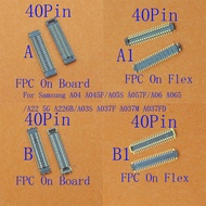2-10Pcs Usb LCD Display FPC Plug Connector For Samsung A05S A22 5G A06 A065 A03S A04 A037F A057F A04