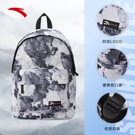 Anta Backpack Men Women New Style Black School Bag Student Computer Bag Outdoor Sports Travel Bag Co