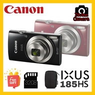 【 Ready Stock】 ☛Canon Digital IXUS 185 Compact Camera Warranty By Canon Malaysia✭