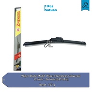[Unit] Universal Frameless Car Wiper Blade 12 Inch - 26 Inch - Bang teknik