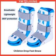 Children Drop Foot Brace Kids Ankle Sprain Support Orthosis Splint Non Slip Walking Rehabilitation