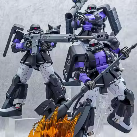 Zaku Black Tri-Stars Hg 1/144 Gto Mark Rabbit Mk-Ii Assemble Model Kit Mecha Toys Decorate Children'
