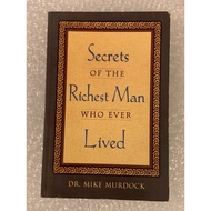 Secrets OF THE Richest Man WHO EVER Lived book by DR. MIKE MURDOCK