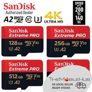 SanDisk Extreme Pro 256GB 512GB 1TB 200MB/S A2 MicroSD Micro SD Card Memory Card Camera GoPro Action