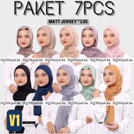 100K CONTENTS 7PCS Pashmina Spandex Rayon Hyget/ Pashmina Meleyot/Pashmina Premium Jersey T-shirt Sh