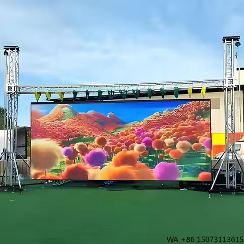 P2.97 Hot Sale Outdoor LED Display Screen IP65 Waterproof 4K Resolution 1200cd/㎡ Brightness for Stag