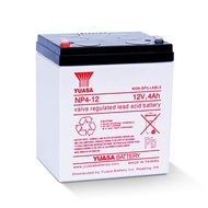 Yuasa NP4-12 12V 4Ah 20hr Battery 12 Volts 4 Ampere UPS replaces 12V 5Ah12V 4.5Ah Battery Batteries