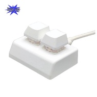 2 Keys Macro Programming Keyboard RGB Mini Keyboard Gaming Drawing Red Switch Custom Keyboard OSU Ga