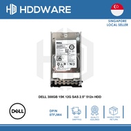 DELL 300GB 15K 12G SAS 2.5'' 512n HDD // 07FJW4 // 7FJW4 // ST300MP0005