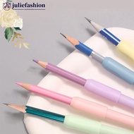 JULIEFASHION Pencil Extender Art Pen Grip Pen Holder Sketching Pencil Colored Pencil Case Extension 