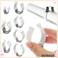 BORAG 5Pcs Spring Terry Clip, With Rubber Protection Base Tool Lamp Tube Clip,  T3/T4/T5/T6/T7/T8/T9