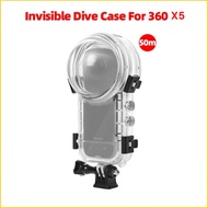 Invisible Dive Case for 360 X5 Panoramic Camera 50M Waterproof Housing Case 360 X5 Accessories