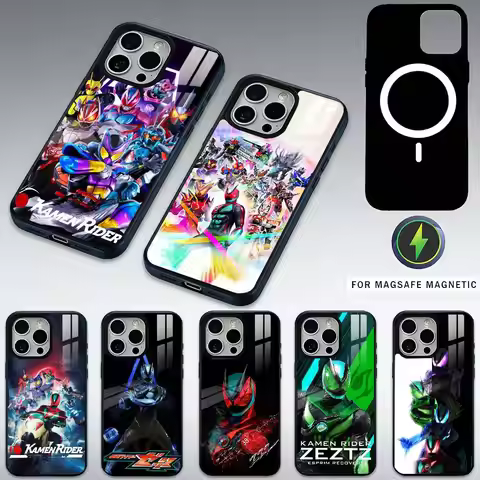 Anime K-Kamen R-Rider ZeztzS Phone Case For iPhone17,16,15,14,13,12,11 Plus,Pro Max Magnetic For Mag