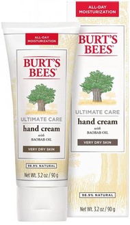 BURT'S BEES - 大支裝90g 美國Burt's Bees 猴麵包樹油極致呵護護手霜 90g，平行進口