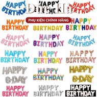 COMBO of 5 Happy Birthday Letter Balloons for Birthday decoration, Birthday balloon set | Duc Ha 070