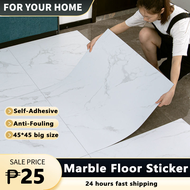 Vinyl Floor Sticker Self Adhesive Tiles Waterproof Flooring Marble PVC Tile Bathroom Kitchen for Flo