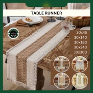 Muji Bed Throw Bed Runner TV Cabinet Decoration Selimut Shoe Rack Kain Meja Panjang Selendang Meja K