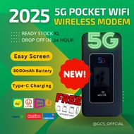 READY STOCK NEW Pocket WiFi Wireless Modem WiFi 6 Modem 8000mAh Battery Portable Modem
