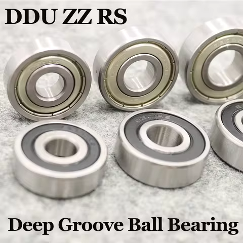 Deep Groove Ball Bearing 6200 6201 6202 6203 6204 6205 6206 6207 DDU ZZ RS 2RS High Speed Low Noise 