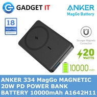 ANKER 334 MagGo MAGNETIC 20W PD POWER BANK BATTERY 10000mAh A1642H11