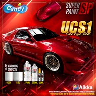 AIKKA UCS1-1 Cat Eye Red | Ultra Candy Series | 2K Paint Car Motor Cat Bancuh Kereta Candy Merah DIY