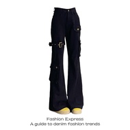Mesh Original Quality D781 Black Stretch White 37 Yuan S to 3XL (Laced-Up Slightly Jeans)