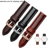 12mm 13mm  15mm 17mm 18mm 19mm 20mm 22mm Wearless abrasive leather watch strap adapted to DW strap l