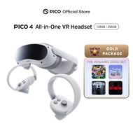 PICO 4 All-In-One VR Headset 4K (128GB/256GB) แถมฟรี 2 เกม Starter Pack : All-In-One Sports VR &amp; Puzzling Places