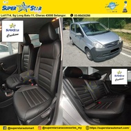 Superstar Cushion Perodua Viva 660/850 Nappa Leather Seat Cover