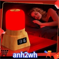 Red Light Night Light Lamp for Sleep, 670nm Wavelength Red Nightlight Desk Lamp in Red for Sleep