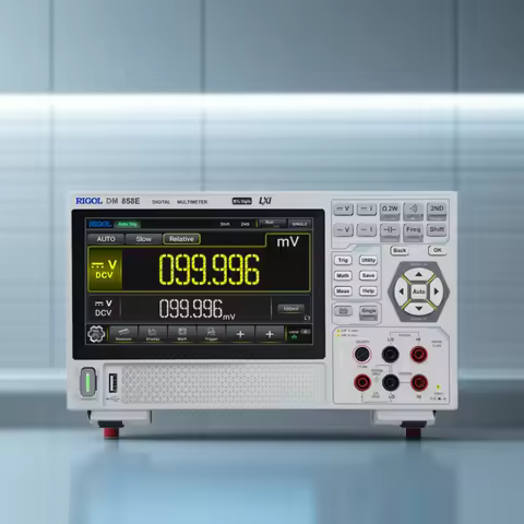 DM858 DM858E Digital multimeter 5.5-bit resolution ，Desktop portable