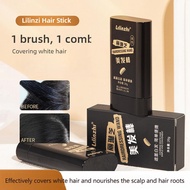 Hair Comb Hair Coloring Stick Cover Gray Hair Disposable Hair Dye Coverage Physical Pen Color C4b3