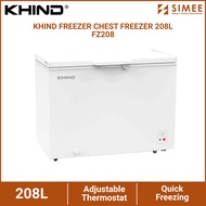 KHIND FREEZER CHEST FREEZER 208L FZ208