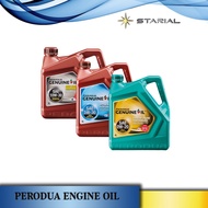GENUINE PERODUA ENGINE OIL SAE - Fully Synthetic 0W20 - 4L / Semi Synthetic 5W30 - 4L / Mineral 10W30 - 3L