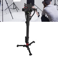Hydraulic Ballhead Unipod Portable Aluminium Alloy Monopod for DSLR Camera 4 Telescopic Tubes 75.5-1